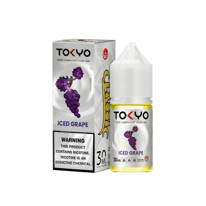 Tokyo Iced Grape Salt Nic E-Liquid 30ML Dubai, UAE