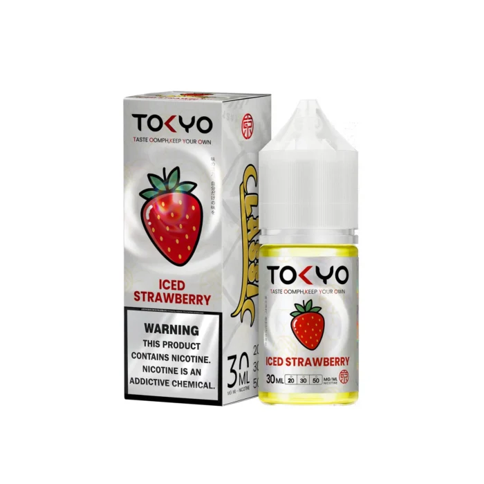 Tokyo Iced Strawberry Salt Nic E-Liquid 30ML
