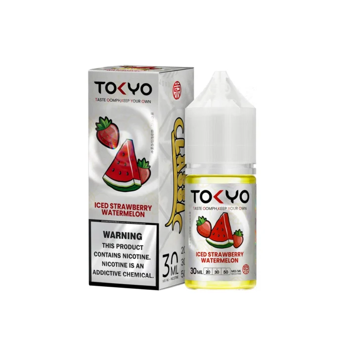 Tokyo Iced Strawberry Watermelon Salt Nic 30ML